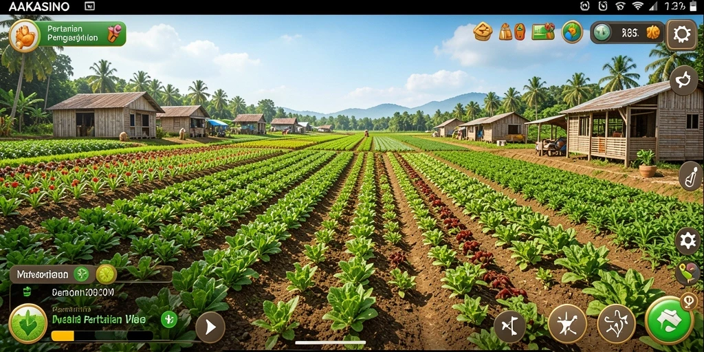 Gameplay AAKASINO yang menarik di dunia pertanian.