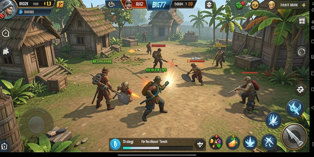 Gameplay seru dan strategi mendalam dari BIG77.