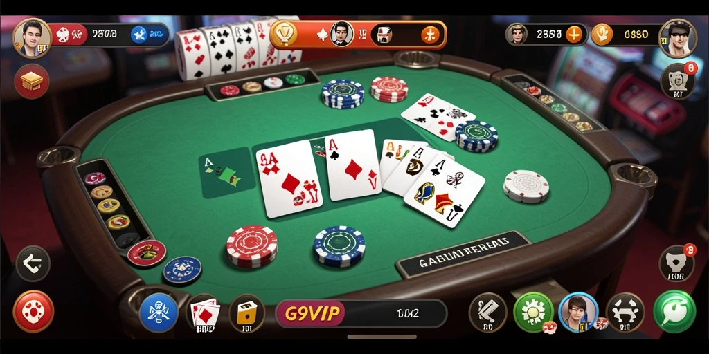 Gameplay seru G9VIP yang menyajikan permainan Domino.